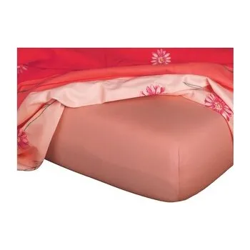 Prostěradlo Dadka Jersey prostěradlo losos 90x200x25 cm