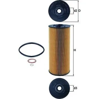 Olejový filtr Olejový filtr MAHLE OX 137D