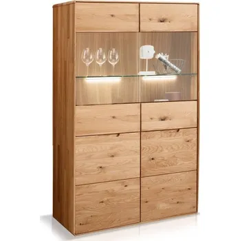 Vinotéka Nižší vitrína masiv divoký dub Elizabeth