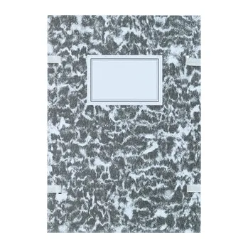 Set školních potřeb Spisová deska A3 se šňůrkami - černý mramor