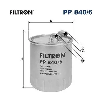 Palivový filtr Palivový filtr FILTRON PP 840/6
