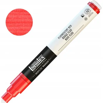 Popisovač Liquitex Paint 2mm 0983 fluorescenční červená