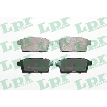 Brzdový systém Sada brzdových destiček, kotoučová brzda LPR 05P1572