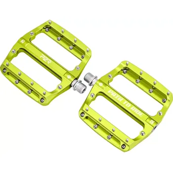 Pedál na kolo Pedály P2R FLATMAN 90 ETD 3SB lime green