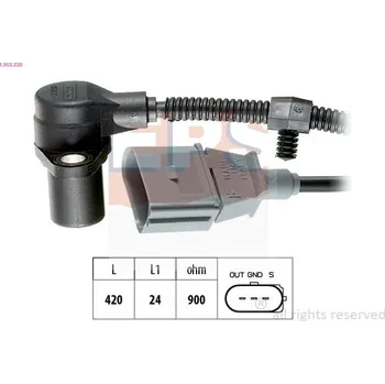 Kliková hřídel Generátor impulsů, klikový hřídel EPS 1.953.320