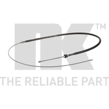Lanko parkovací brzdy Tažné lanko, parkovací brzda NK 904319