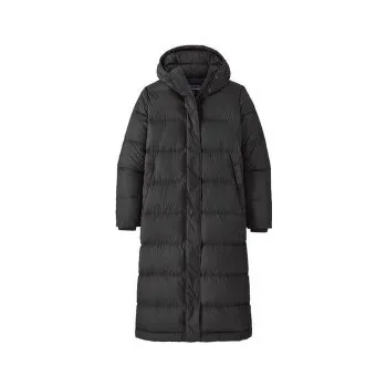 Patagonia Silent Down Long Parka Women Black černá M