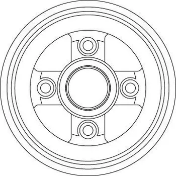 Brzdový buben Brzdový buben TRW DB4477