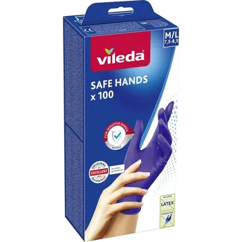 Pracovní rukavice Vileda Safe Hands jednorázové rukavice M/L