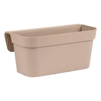 Truhlík Truhlík na zábradlí Arke - světle karamelový 40 cm