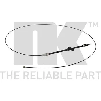 Lanko parkovací brzdy Tažné lanko, parkovací brzda NK 903395