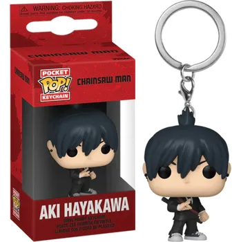 Funko Pocket POP! Klíčenka Chainsaw Man - Aki Hayakawa