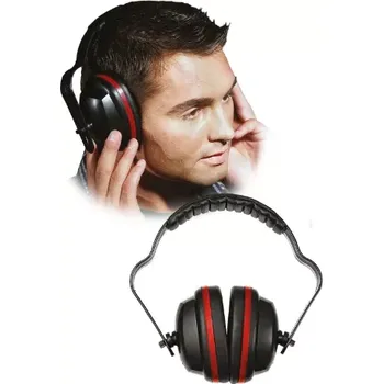 Chránič sluchu Reis OSB BC sluchátka black/red
