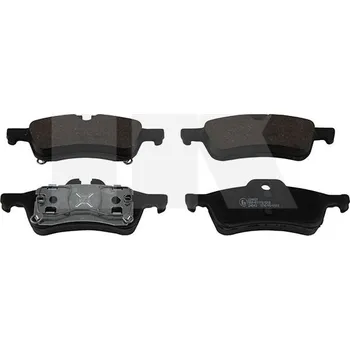 Brzdová destička Sada brzdových destiček, kotoučová brzda NK 224021