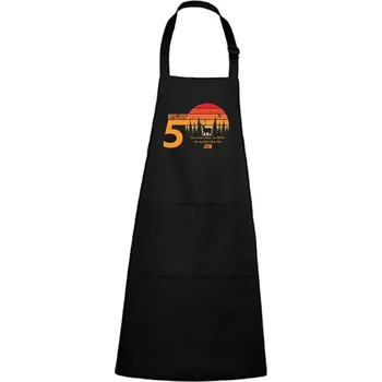 Kuchyňská zástěra DOBRÝ TRIKO Zástěra s potiskem 50 let myslivost Barva: Černá