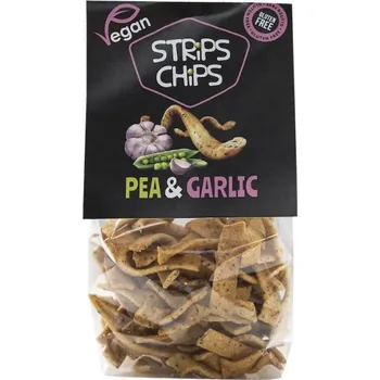 Chips Strips chips Hrách & Česnek LOMEO 80 g