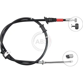 Lanko parkovací brzdy Tažné lanko, parkovací brzda A.B.S. K19617