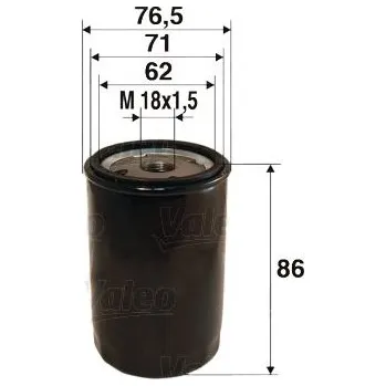 Olejový filtr Olejový filtr VALEO 586058