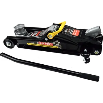 GEKO Pojízdný hydraulický zvedák 2,5t, nízkoprofilový, 80 - 360 mm