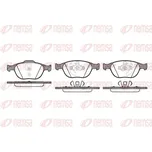 Sada brzdových destiček, kotoučová brzda REMSA 0984.00