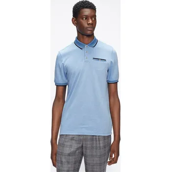 Pánské tričko Tričko Ted Baker Blue 1056023 XS (1)