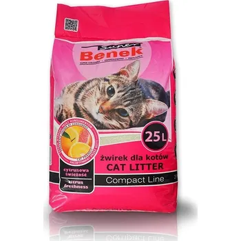 Podestýlka pro kočku Super Benek Compact Citrus Freshness 25 l