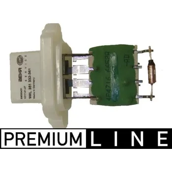 Odpor, vnitřní tlakový ventilátor MAHLE ABR 97 000P