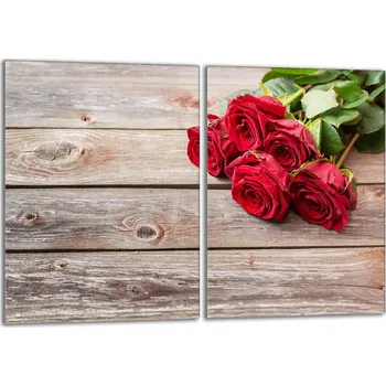 Kuchyňské prkénko Krájecí deska TMK ArtDeko sklo 2 ks