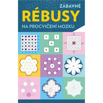 Kniha Zábavné rébusy na procvičení mozku - Nakladatelství BOOKMEDIA (2024, brožovaná)