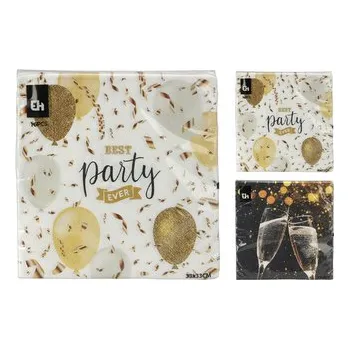 Papírový ubrousek Ubrousky 33x33 cm (16 ks v balení) - 2 párty designy