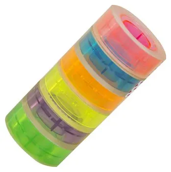 Archivační box Noki, Lepicí páska s barevným středem, 19mm x 33m, 6 ks