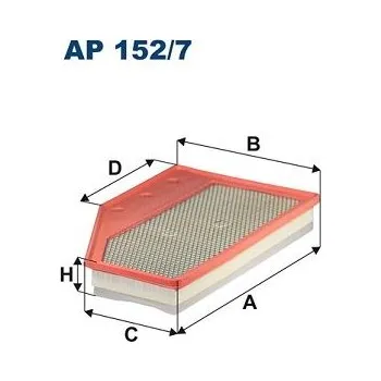 Vzduchový filtr Vzduchový filtr FILTRON AP 152/7