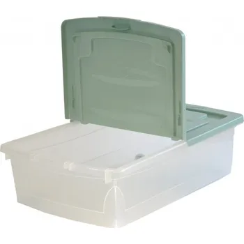 Úložný box Multibox s děleným víkem 50l