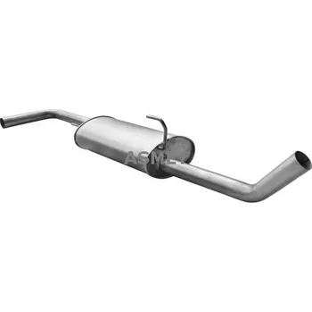 Tlumič výfuku Zadní tlumič výfuku ASMET 14.060
