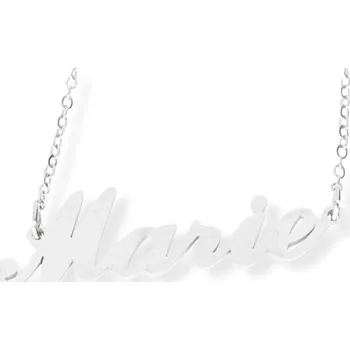 Náramek Ewena Řetízek z oceli se jménem Marie stříbrný
