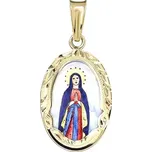 Aljančič Svatá Panna Maria medailon 498R zlato