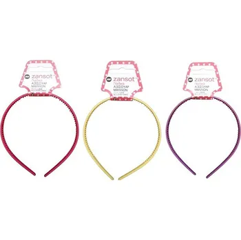 Čelenka ZANSOT Dětská plastová čelenka do vlasů , 3ks