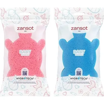 ZANSOT Řecká dětská houba modrá želva + růžová želva