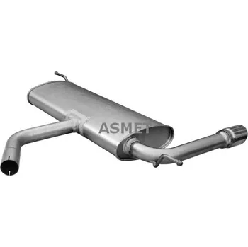 Tlumič výfuku Zadní tlumič výfuku ASMET 06.026