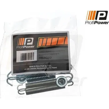 Brzdová čelist Sada příslušenství, parkovací brzdové čelisti ProfiPower 9B2070