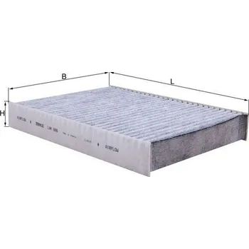 Ventilátor topení a klimatizace Filtr, vzduch v interiéru KNECHT LAK 686