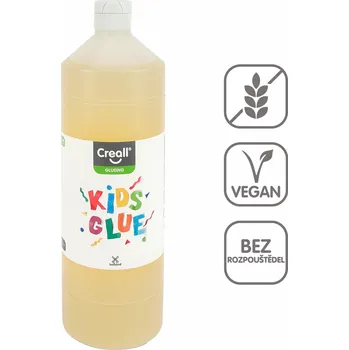 Kancelářské lepidlo Creall školní tekuté lepidlo Kids Glue, 1000 ml, transparentní