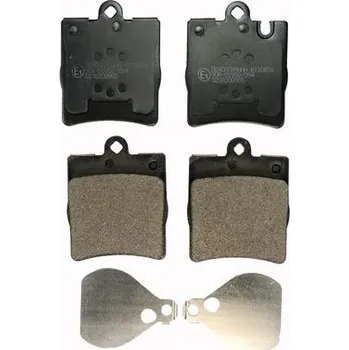 Brzdová destička Sada brzdových destiček, kotoučová brzda DENCKERMANN B110876