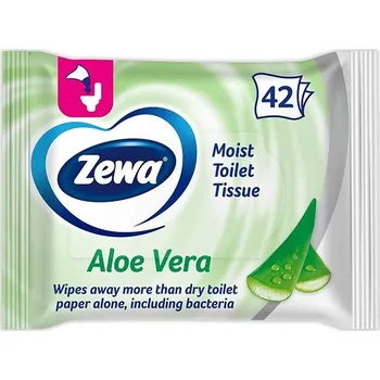 Toaletní papír ZEWA Aloe Vera vlhčený toaletní papír (42 ks)