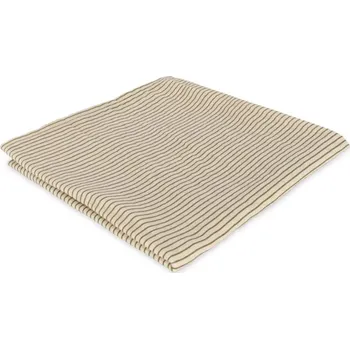 Zavinovačka KONGES SLOJD Velká mušelínová plena GOTS - TEA STRIPE