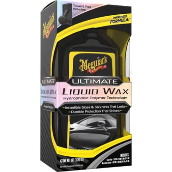 Meguiar's Ultimate Liquid Wax - špičkový tekutý vosk na bázi syntetických polymerů, 473 ml MEGUIARS ME G210516