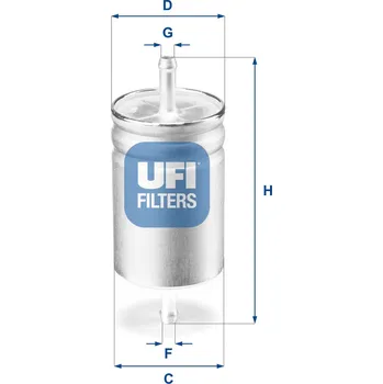 Palivový filtr Palivový filtr UFI 31.611.00