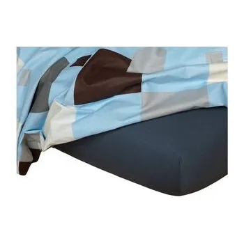 Dadka&nbsp;Jersey prostěradlo tmavě šedá 220x220x20 cm
