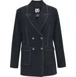BLEJZR DKNY DOUBLE BREAST BLAZER DARK GREY