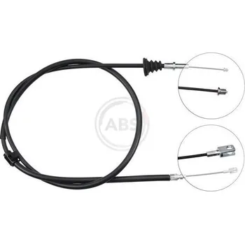 Lanko parkovací brzdy Tažné lanko, parkovací brzda A.B.S. K13786